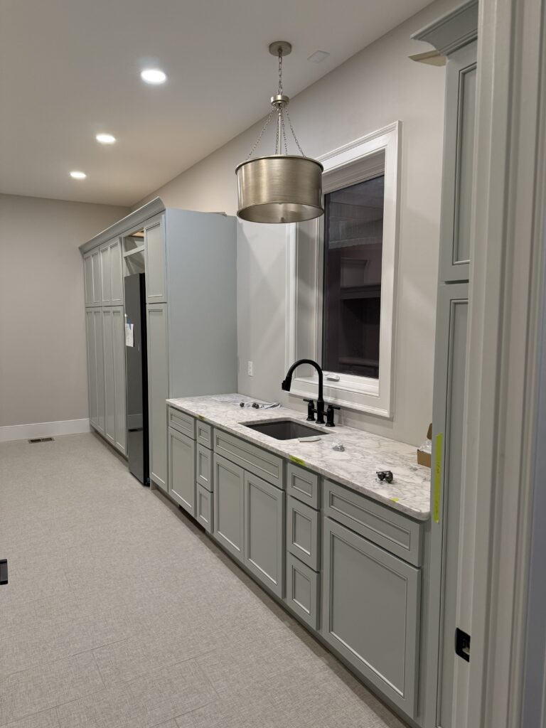 Laundry with Steamer-Star Dew-Big Bead Shaker-by Tideline Cabinetry